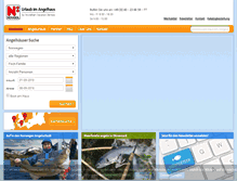 Tablet Screenshot of novasol-fishing.de
